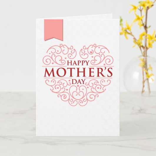 Moederdag-fotokaart Kaart (Gele Bloem)