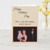 Moederdag-fotokaart Kaart (Gele Bloem)