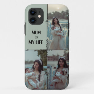 Moederdag Foto's Collage iPhone Case