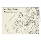 Moederdag Funny Computer Mum quote (Voorkant Horizontaal)