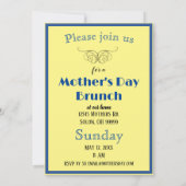 Moederdag Garden Carnans Rozen Butterflies Kaart (Achterkant)