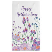 Moederdag Garden Flowers op White Klein Cadeauzakje (Voorkant)