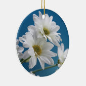 Moederdag Garden of Love, Daisies, Blue Sky Keramisch Ornament (Rechts)