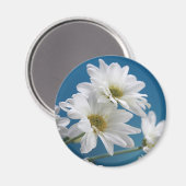 Moederdag Garden of Love, Daisies, Blue Sky Magneet (Voorkant / Achterkant)