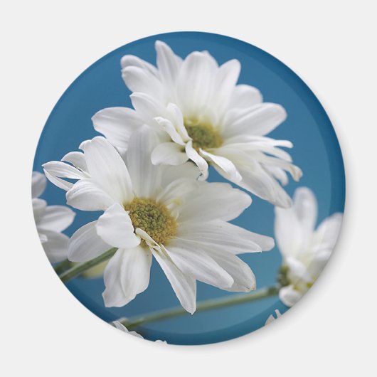 Moederdag Garden of Love, Daisies, Blue Sky Magneet (Voorkant)