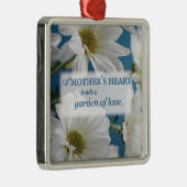 Moederdag Garden of Love, Daisies, Blue Sky Metalen Ornament (Rechts)