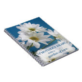 Moederdag Garden of Love, Daisies, Blue Sky Notitieboek (Rechterzijde)