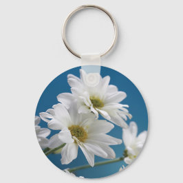 Moederdag Garden of Love, Daisies, Blue Sky Sleutelhanger