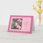 Moederdag gebonden aan liefde kaart (Gele Bloem)