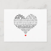 Moederdag gedicht briefkaart (Voorkant)