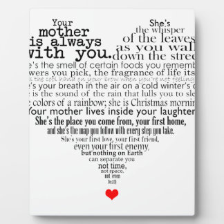 Moederdag gedicht fotoplaat