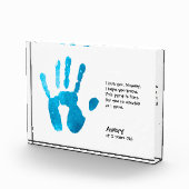 Moederdag gedicht kindercadeaubon fotoblokken (Rechts)