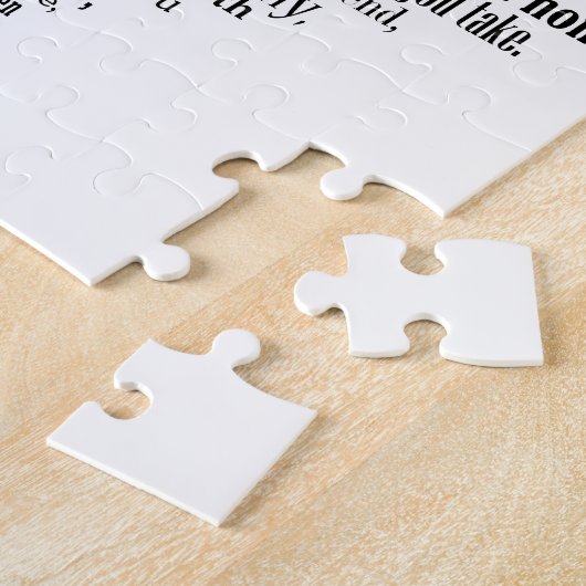 Moederdag gedicht legpuzzel (Zijkant)