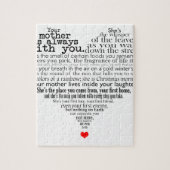 Moederdag gedicht legpuzzel (Verticaal)