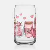 Moederdag Gedrukte blik glazen (Links)