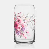 Moederdag Gedrukte blik glazen (Voorkant)