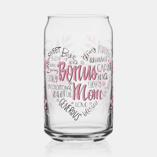 Moederdag Gedrukte blik glazen (Links)