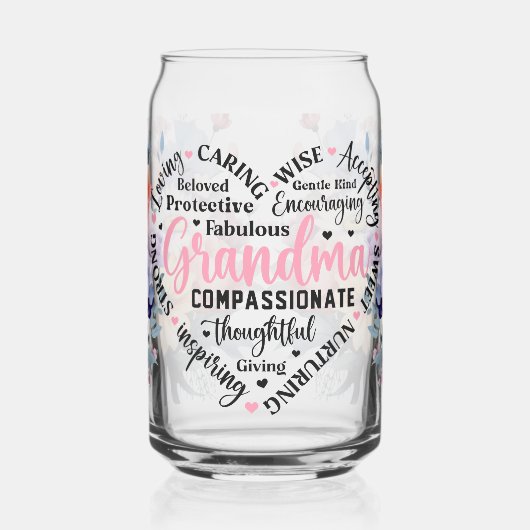 Moederdag Gedrukte blik glazen (Links)