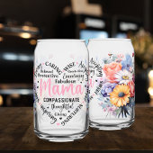 Moederdag Gedrukte Blikglazen Blikvorm Glas