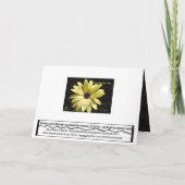 Moederdag - Gele Daisy (1) - Kaart - pas aan (Achterkant)