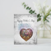 Moederdag Gemengde vormgeving voor mediakanaal Briefkaart (Staand voorkant)