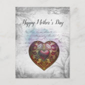 Moederdag Gemengde vormgeving voor mediakanaal Briefkaart (Voorkant)