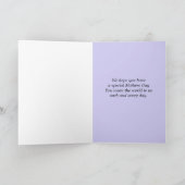 Moederdag gepersonaliseerd kaart (Binnen)