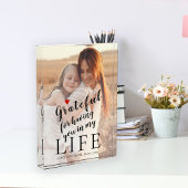 Moederdag gepersonaliseerde foto- en tekstquote fotoblokken