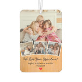 Moederdag Gepersonaliseerde Foto Keepsake Oma Luchtverfrisser (Achterkant)