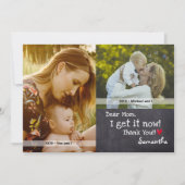 Moederdag, gepersonaliseerde foto's kaart (Voorkant)