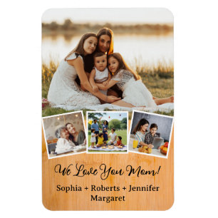 Moederdag gepersonaliseerde foto's voor mama magneet