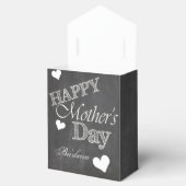 Moederdag geschenkdoos - Blackboard Style Bedankdoosjes (Geopend)