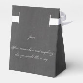 Moederdag geschenkdoos - Blackboard Style Bedankdoosjes (Achterkant)