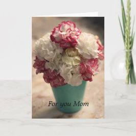 Moederdag Gevouwen Wenskaart Kaart