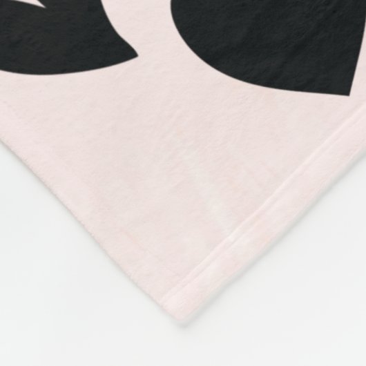 Moederdag Gezegde en citaat van dochter naar moede Fleece Deken (Hoek)