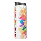 Moederdag Gift Aangepaste Kinder Namen MOM Thermosbeker (Geroteerd rechts)