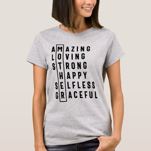Moederdag Gift Amazing Loving Moeder T-shirt (Voorkant)