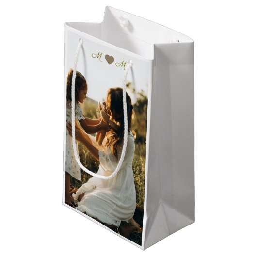  Moederdag Gift Bag Klein Cadeauzakje (Voorkant Gekanteld)