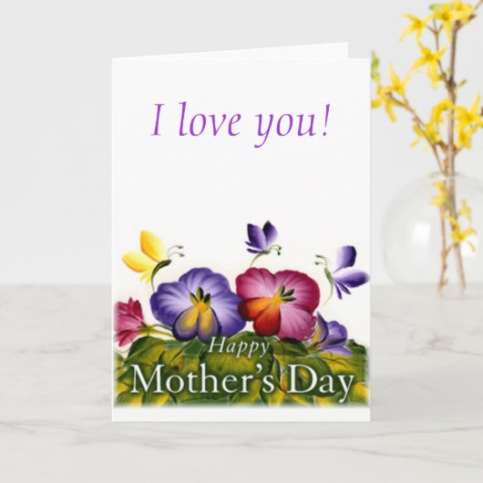 MOEDERDAG GIFT BEAUTIFUL KAART (Gele Bloem)