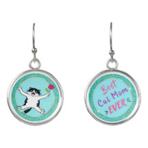 Moederdag Gift Best Cat Mam Ever Earnings