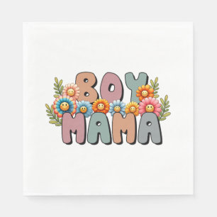 Moederdag Gift Boy Mama Servet