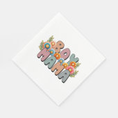 Moederdag Gift | Boy Mama Servet (Hoek)