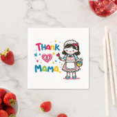 Moederdag Gift | Dank je, mama Servet (Insitu)