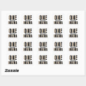 Moederdag Gift | Een geliefde mama Vierkante Sticker (Vel)