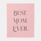 Moederdag Gift Fleece Sherpa Deken Roze Schattige (Voorkant)