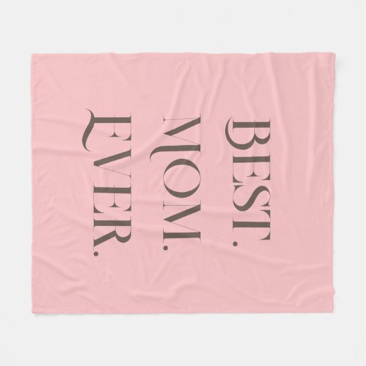 Moederdag Gift Fleece Sherpa Deken Roze Schattige (Voorkant (Horizontaal))