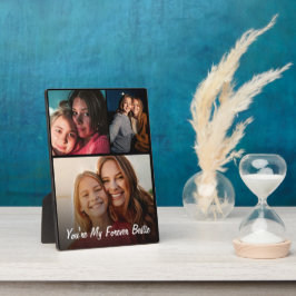 Moederdag Gift - gepersonaliseerde fotocollage Fotoplaat