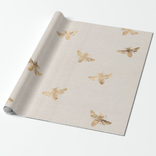 Moederdag Gift Gold Queen Bee Cadeaupapier