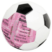 Moederdag Gift Golf Sports Voetbal (Drie kwart)