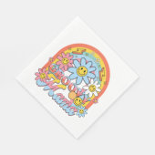 Moederdag Gift | Groovy Mama Servet (Hoek)